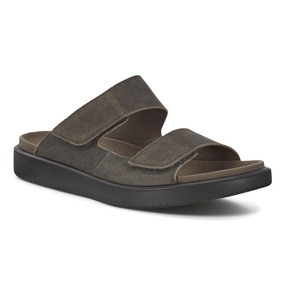 Sandalias Hombre - ECCO Flowt - Grises Oscuro - JCV582061